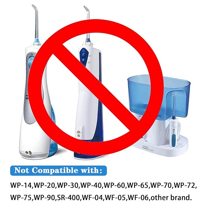 3 Pcs Replacement Heads for Waterpik Water Flossers Other Brand Oral Irrigators,Replacement Tips for Waterpik Water Flosser(Blue Purple Green)