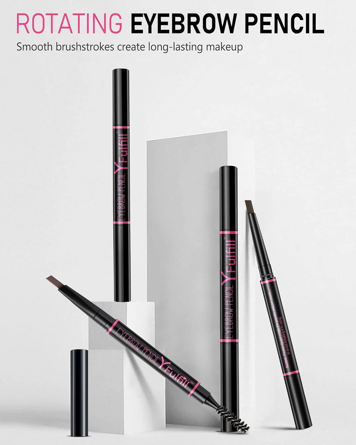 Black Eyebrow Pencil - Women's Waterproof Brow Pencils