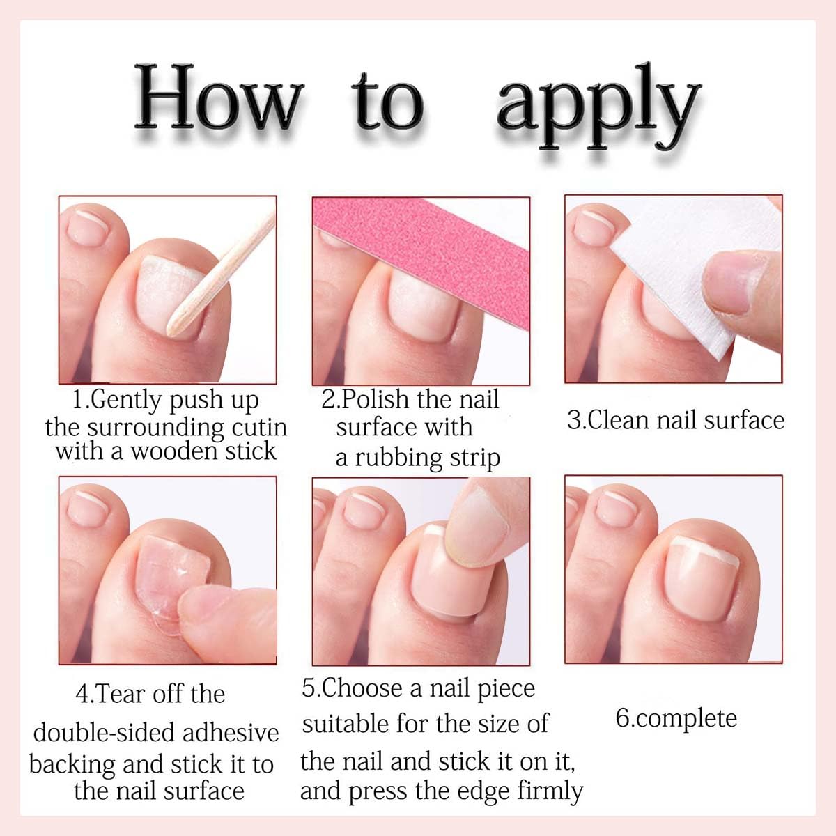 Chrome Press on Toenails Short Square Fake Toe Nails with Aurora Solid Color Designs Full Cover Acrylic Artificial False Toenails Glossy Pearl White Stick on Toenails for Women Manicure 24Pcs