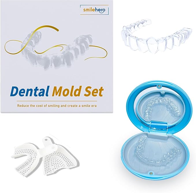 Custom Night Guard for Bruxism, Teeth Grinding– Bite Mouth Guard for Nighttime Clenching – Suitable for Adults and Kids