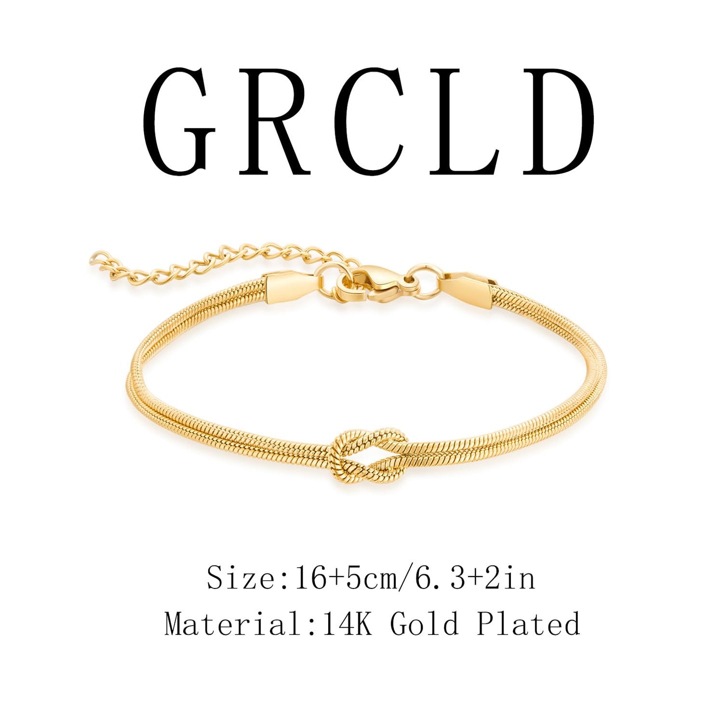GRCLD Matching Bracelets for Couples Love Knot Bracelet Pinky Promise Soulmate Relationship Friendship Bracelets Forever Infinity Jewelry Gifts for Women Teen Her Him (FRIENDSHIP)