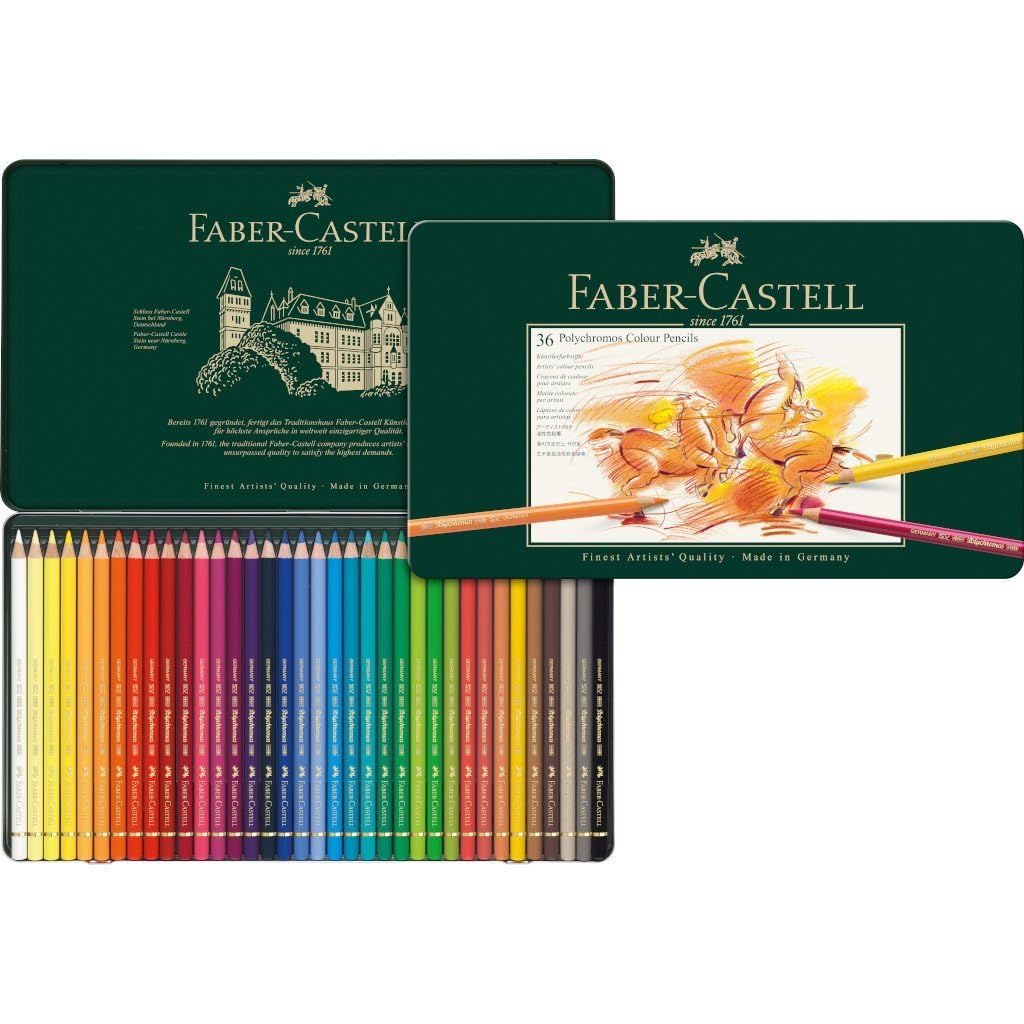 Polychromos 36 Pencil Metal Tin Set