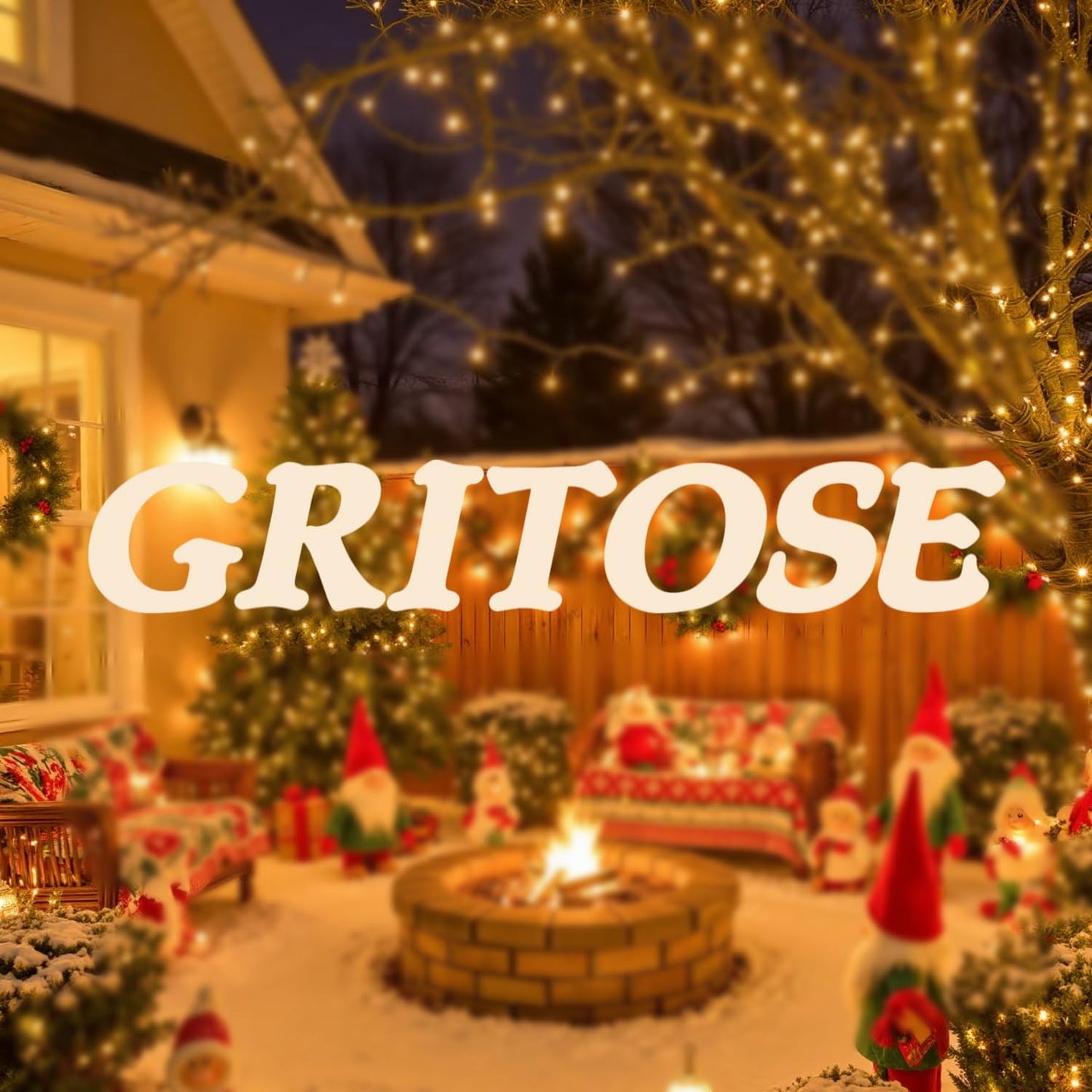 Xmas Press on Nail Long Coffin Fake Nails Retro Press ones with designs Christmas Tree Santa Claus Reindeer Pattern Acrylic Stick on Nail Full Cover Christmas False Nails Gel Glue on Nails for Women