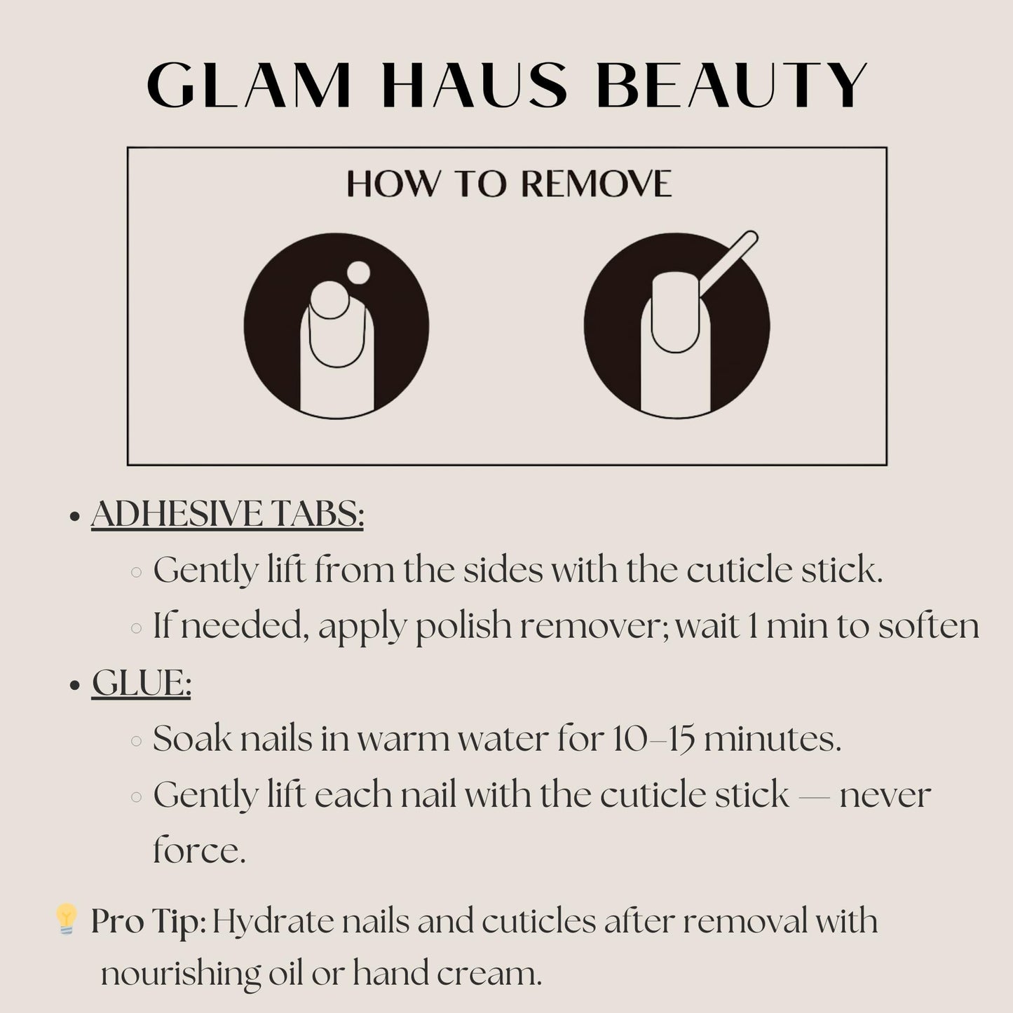 Glam Haus Beauty Press On Nails Blushin’ Me | Short Almond Blush Pink Glossy Finish Salon Quality | 16 Sizes - 32 Nail Kit with Glue & Adhesive Tabs