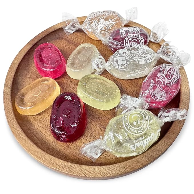 NY Spice Shop Candy Discs Collection (3 Pound (Pack of 1), Assorted Crystal Fruit Hard Candy)