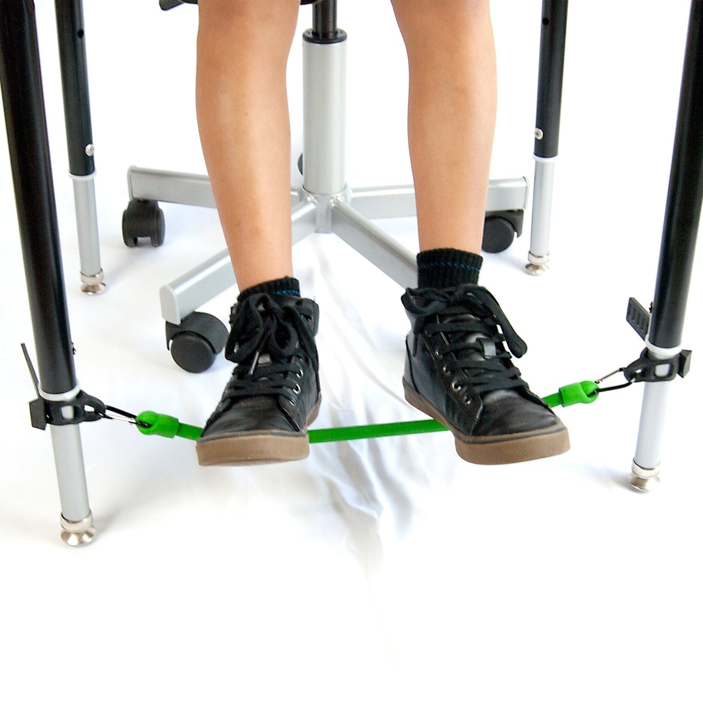 KICK BANDS Desk Fidget Bands for Kids - Alternative Flexible Seating Classroom Supplies for Elementary School Students - Kickbands ADHD Foot Sensory Fidgets for Classroom Desks by Solace