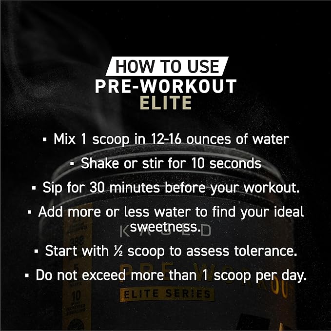 Kaged Pre Workout Powder Pre-Workout Elite for Men & Women High Stimulant for Energy, Focus, Pumps L-Citrulline, Beta Alanine, Creatine & 388mg of Organic Caffeine Caribbean Sunrise Servings