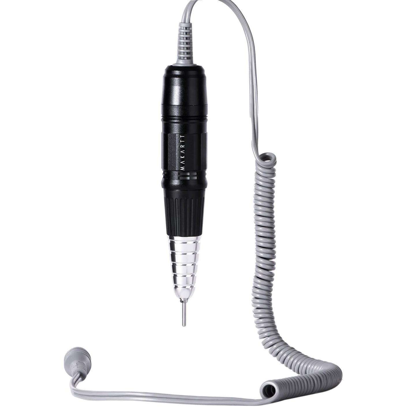 Makartt Nail Drill Handpiece for Up200 Machine:Professional Electric File Remove Gel Polish Poly Nail Gel Black B-05 Removing for Removing Acrylic Nail Polish Acrylic Nail Tools Black
