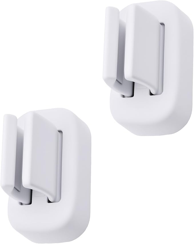 Wall Mounted Toothbrush Holder–Self-Adhesive Electric Toothbrush Organizer for Bathroom, No Drilling, Space-Saving, Multi-Function for Dorms & Kitchens (2)