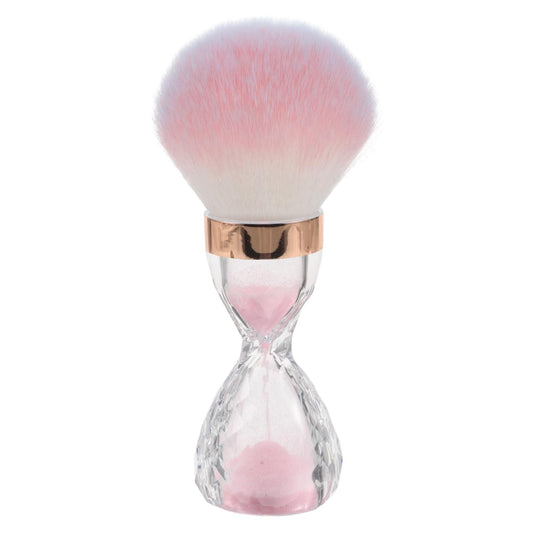 Gogogmee Nail Dust Brush Large Soft Bristle Cleaning Brush for Nail Art and Makeup Powder Removal Portable Manicure Tool 4.13X1.77 Inch