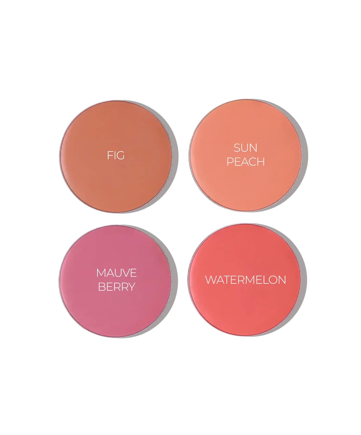 FITGLOW Beauty – Ceramide Cream Lip + Cheek Palette | Vegan, Woman-Owned Clean Beauty (Freshly Picked)