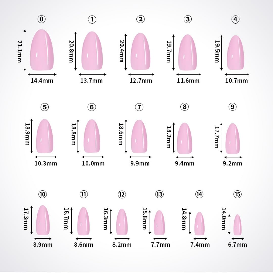 KQueenest Cat Eye Press On Nails Short Almond - Teal Green Press On Nails Short Stiletto, 32 Pcs 16 Sizes Glitter Fake Nails Press ons, Upgrade Thick Quality, Reusable Bling Glue on Nail for Women