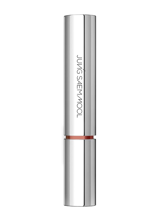 JUNG SAEM MOOL New Classic Glaze Lipstick 2.3g, High-Shine Slim Lipstick with Volumizing Menthol, Lightweight Non-Sticky Glassy Finish, Nourishing Lip Care, Korean Lip Makeup (Ripple Beige)