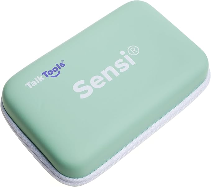 TalkTools Sensi Rechargeable Oral Sensory Therapy Tool with Soft Sensi Jaw Tips – 5-Piece Adjustable Sensory Stimulation Set for Oral Motor Awareness & Feeding Skill Development – Green