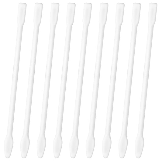 Gartful 9PCS Large Silicone Stir Sticks, Reusable Epoxy Resin Mixing Sticks, Non-Stick Craft Stirring Rods for Paint Mixing, Glitter Tumblers, Liquid Art Supplies, DIY Crafts Tools, White