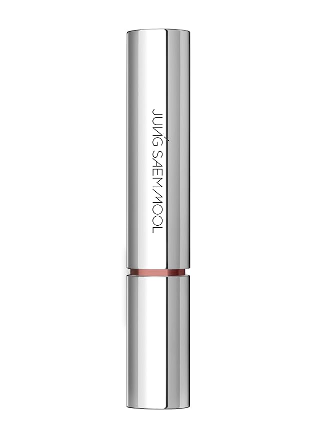 JUNG SAEM MOOL New Classic Glaze Lipstick 2.3g, High-Shine Slim Lipstick with Volumizing Menthol, Lightweight Non-Sticky Glassy Finish, Nourishing Lip Care, Korean Lip Makeup (Silhouette Mauve)