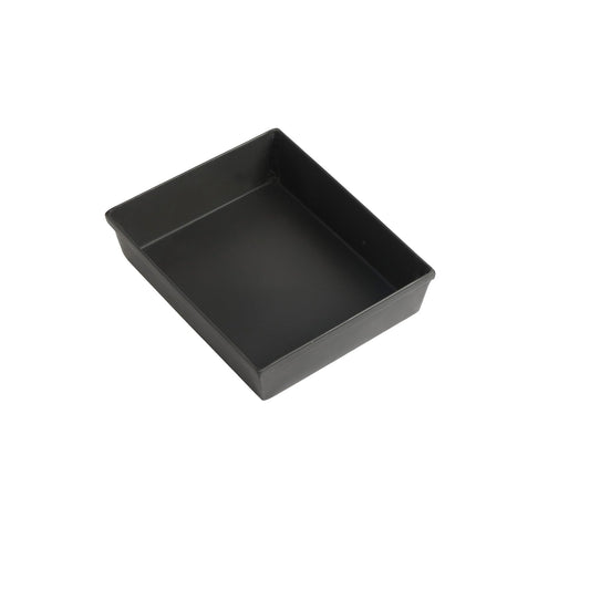 American Metalcraft HCDS108 Hard Coat Detroit Style Pizza Pan – 10” X 8” X 2.375” Depth – Anodized 14-Gauge Aluminum Heavy Duty - Dark Finish - Rectangular Oven Tray