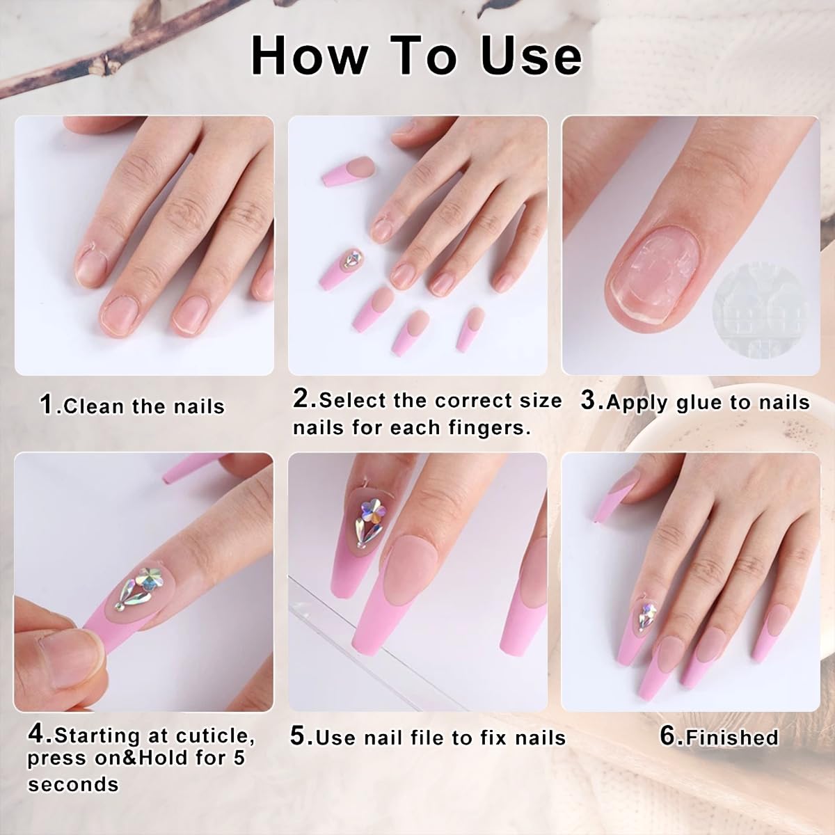 30Pcs Fall Press on Nails Short Square Fake Nails with 3D Maple Leaf Mushroom Design Pinecone Fallen Leaves False Nails Thanksgiving Glossy Glue on Nails Full Cover Artificial Stick on Nail for Women