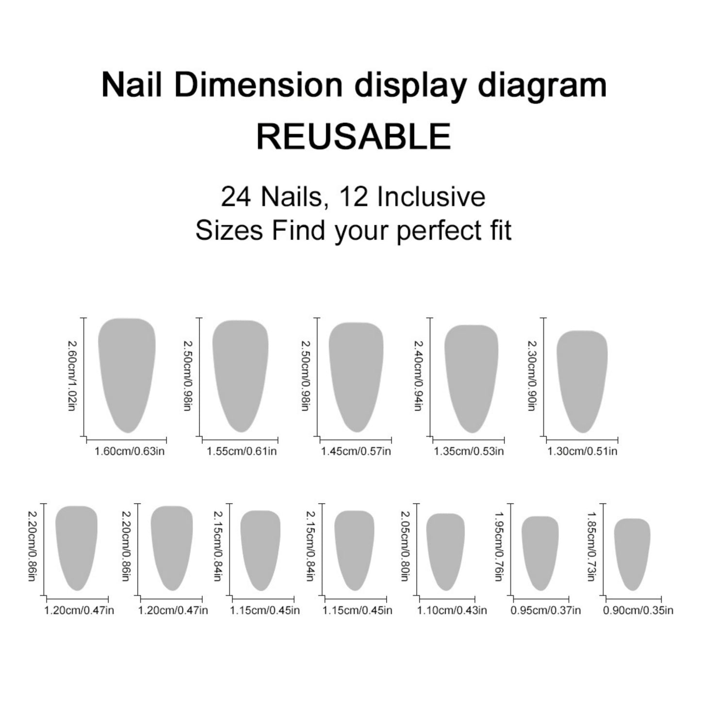 SEENEEY Almond Press on Nails Long Fake Nails Red and Black Artificial Nail Clown Poker Designs Rhinestones Stick on Nail for Women 24pcs