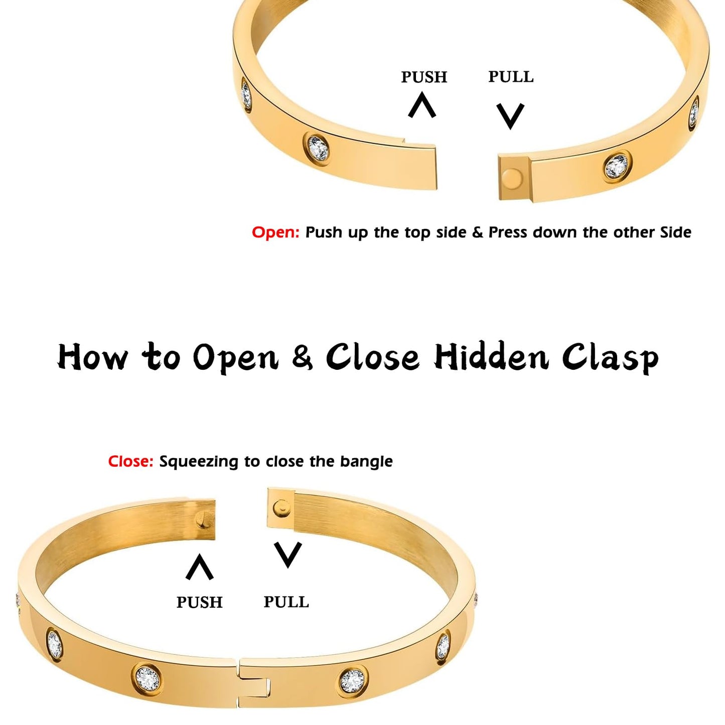 Ciormis Gold Plated Clover Tennis Love Bracelets Set for Women, Tarnish Free 18K Gold Bangles Trendy Floral Jewelry Gift for for Girlfriends Women Wife Anniversary Valentines Birthday Christmas