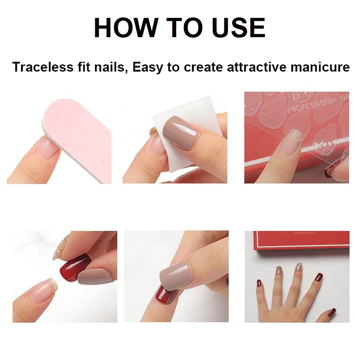 30Pcs Summer Press on Nails Medium Almond Fake Nails 3D Cute Blueberry Lemon Press Ons Glossy Design Stick on Nails French Tip False Nails Reusable Holiday Fruit Glue on Nails for Women Acrylic DIY