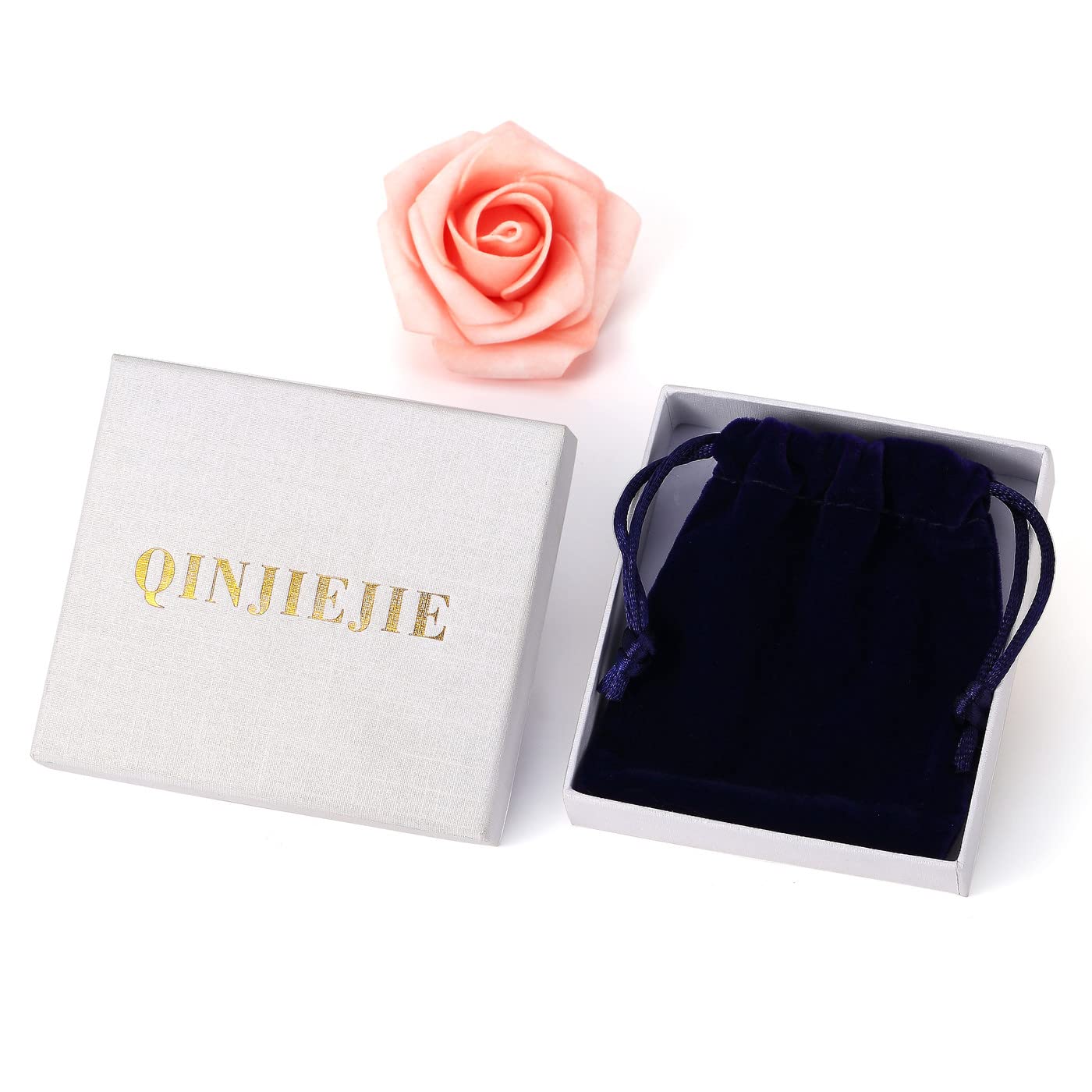 QINJIEJIE Black Obsidian Elephant Decor Crystals Pocket Natural Stone Statue Guardian Polished Figurine Hand-Carved Sculpture Spiritual Cute Office Room Cute Desk Decoration Gift for Women Men