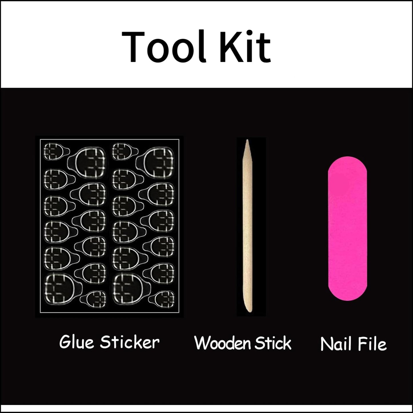 Square Press on Nails Medium Fake Nails Red French Tip Leopard Full Cover Glossy Stick on False Nails for Women 24 Pcs
