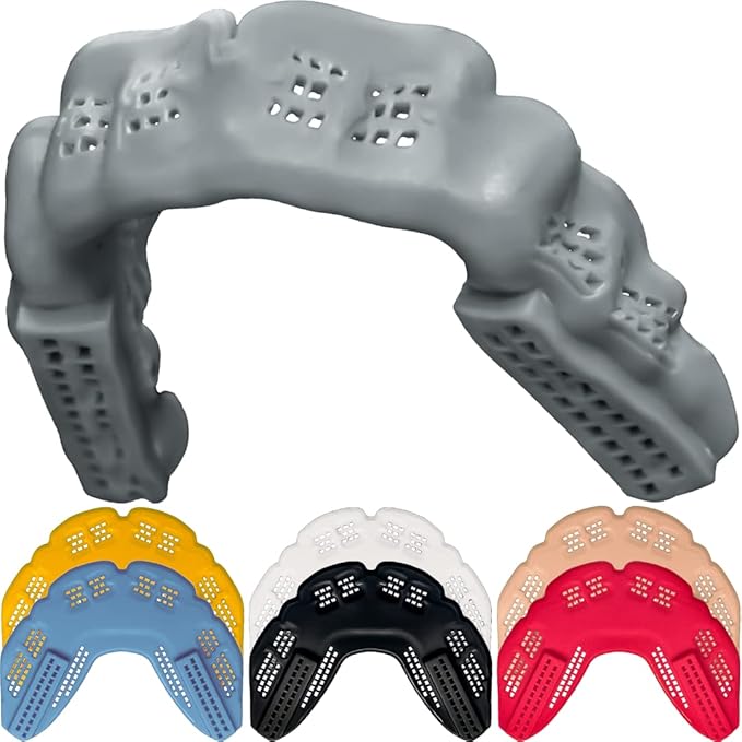 Bulletproof MMA Boxing Mouth Guard is 3X Stronger! Fighting Mouthguard Martial Arts Mouthpiece Karate Muay Thai Taekwondo Sparing Wrestling BJJ Jiu Jitsu Mouth Piece Men Women Adult Youth