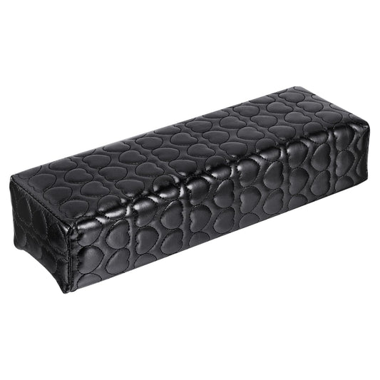 Beaupretty PU Leather Nail Arm Rest Cushion Ergonomic Manicure Hand Rest Pillow for Nail Techs Professional Wrist Support for Salon and DIY Home Use