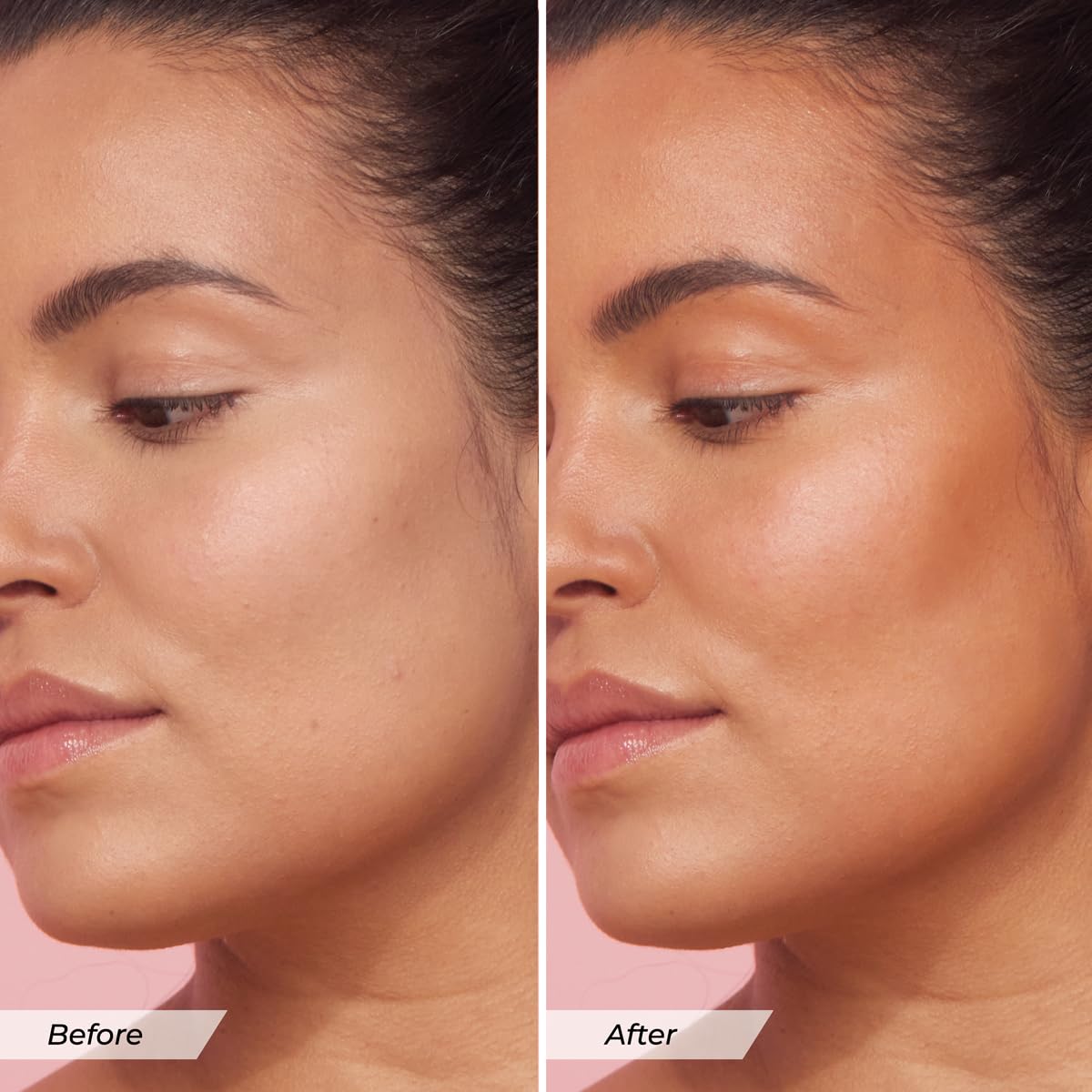 MCoBeauty Instant Contour Beauty Wand, Medium/Dark, Sculpt & Define for a Natural Contour, Vegan, Cruelty Free Cosmetics