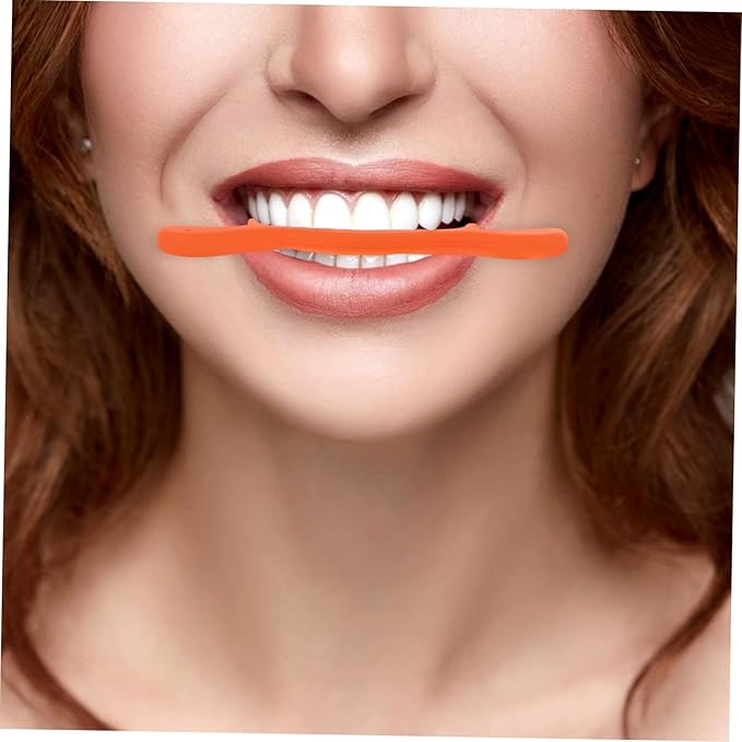 FRCOLOR 2pcs Smile Trainer Silicone Mouth Muscle Exerciser Ergonomic Lip Trainer for Portable Facial for Men Women Speech Clarity Tool