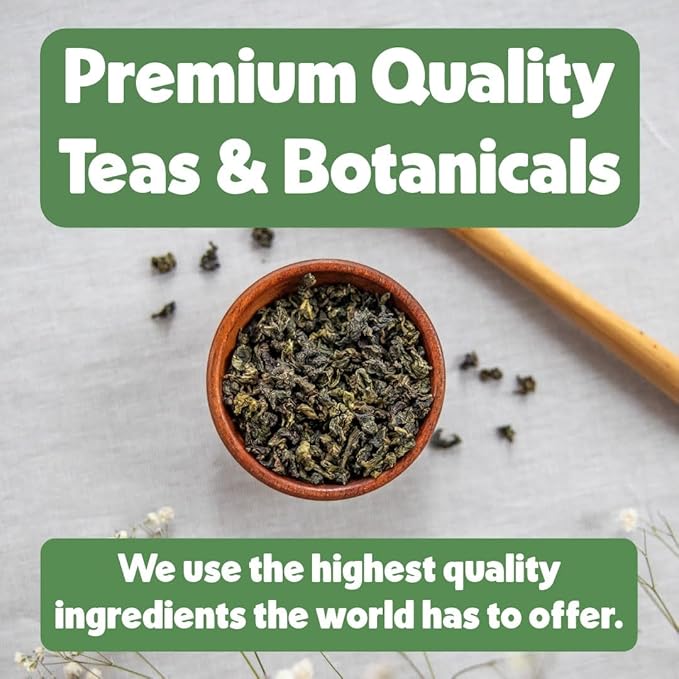 Heavenly Tea Leaves Organic Organic Jasmine Green, Loose Leaf Green Tea, 4 oz. (Approx. 50 Cups of Tea) - Delicious Hot or Iced, Naturally Caffeinated, Premium Quality