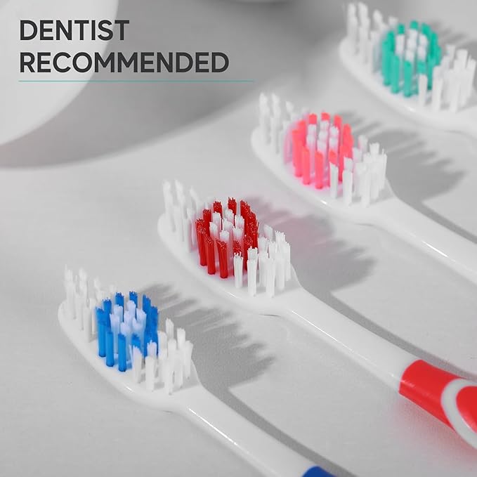 Bulk Toothbrushes Pack - 148 Individually Wrapped Toothbrushes Bulk for Travel, Hotels, Relief Missions, and Donations - Bulk Disposable Toothbrush Pack Adults and Kids