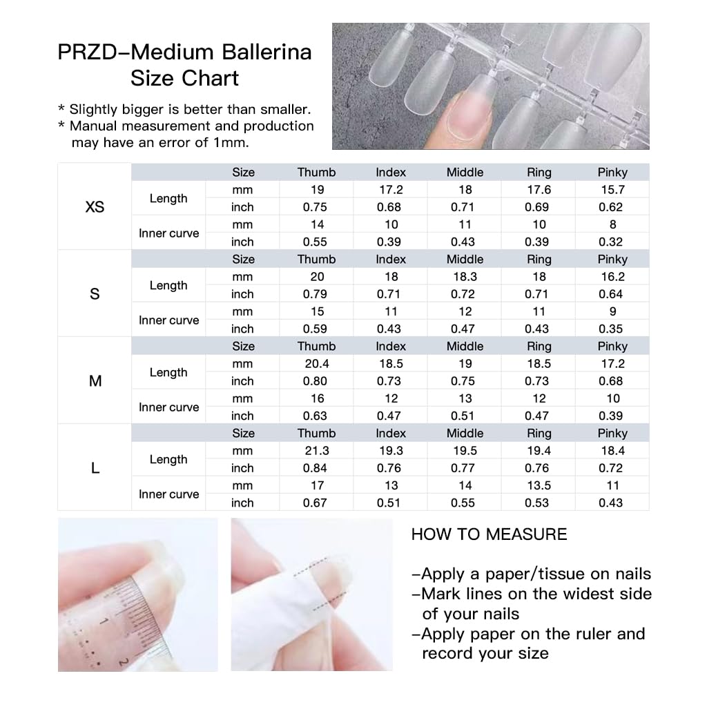 [GLORS] Purly Handmade Medium Ballerina Press on Nails | SCSbutterfly - Artistic Fake False Nail Tips with Butterfly and Cat-eye, 10 Pieces (Small, MB)
