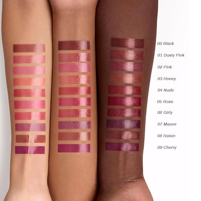 Kaely Nude Honey Lipstick Tinted Lip Balm, Hydrating Shine Lipstick for Women Dry Lips, Moisturizing Nourishing Glossy Lip Gloss Stain Makeup, Sheer Lightweight, Vegan & Cruelty-Free, 04
