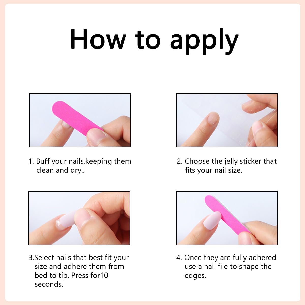 IEORGYIG French Press On Nails 3D Pink Butterfly Bow Heart White Medium-Length Trapezoidal Fake Nails，Reusable Adhesive 24Pcs Nail Kit For Women Manicure