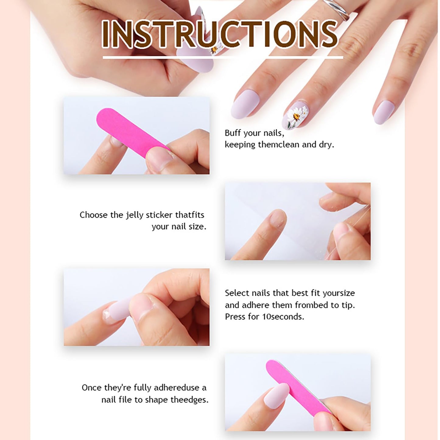 Press On Medium Square Aurora Green Lightning Design False Nails - Full Cover Artificial Acrylic Coffin Nails - Reusable Glue On DIY Stick On Nails for Women - 24Pcs