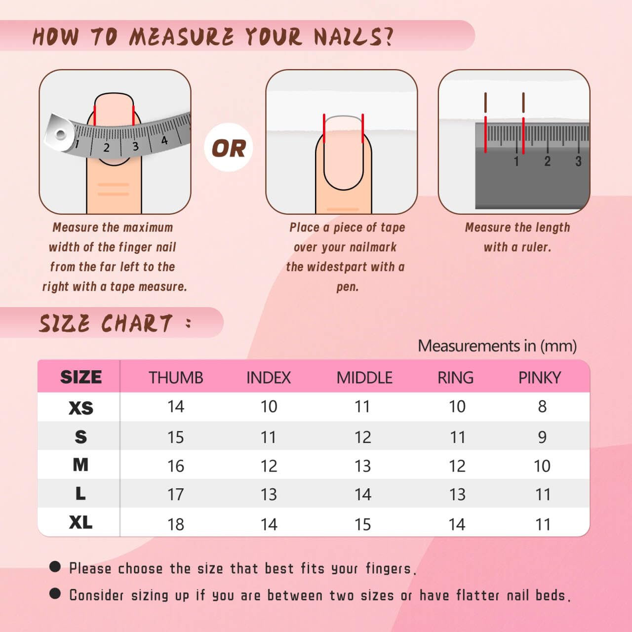Vanpaga Red Handmade Press on Nails, Red Polka Dot Nail Tips with Mushroom& Floral Design, Almond Shape Acrylic Nails Kit, Reusable Professional Nail Art for Women & Girls(M)