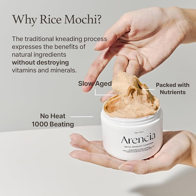Calendula Rice Mochi Fresh Cleanser - Moisturizing, Brightening & Deep-Cleansing (4.23oz)