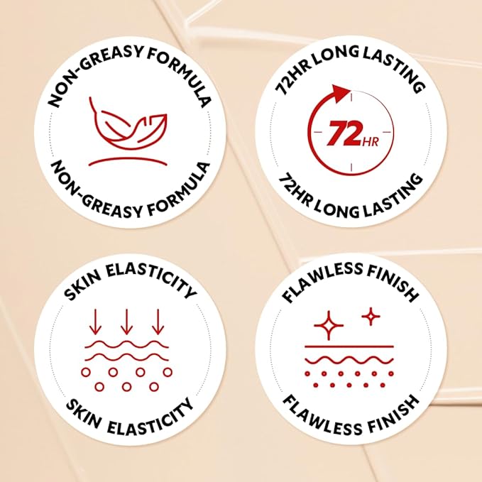 [*Mini Size*] TIRTIR Mask Fit Red Cushion Foundation | Full coverage, Weightless, Skin fit, Satin Glow Finish, Korean Makeup, beauty, Tattoo cover up, Buildable (#45N Saddle Brown, 0.15 Fl Oz)