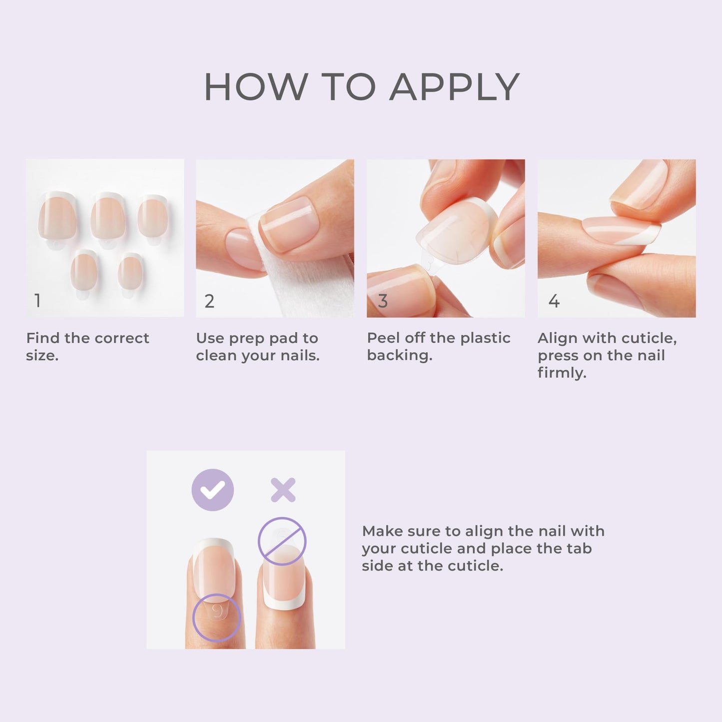 Kiss Impress No Glue Mani Press On Nails, Design, 'Pastel Bloom', Multicolor, Medium Size, Almond Shape, Includes 30 Nails, 1 Mini File, 1 Prep Pad, 1 Manicure Stick, Instruction Sheet