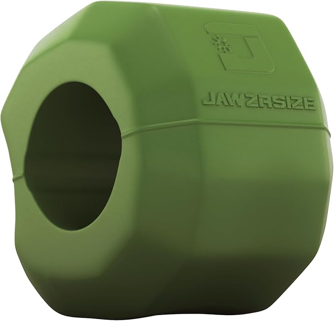Jawzrsize Pop 'N Go Jaw, Face, and Neck Exerciser - Define Your Jawline, Slim and Tone Your Face, Look Younger and Healthier - Helps Reduce Stress and Cravings - Facial Exerciser