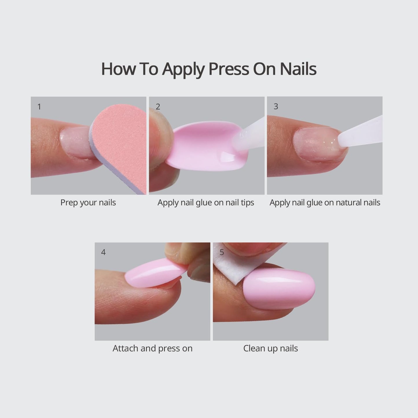 BTArtbox Press On Nails Short - Olive Green Squoval Press On Nails with Glue for Women, Opaque Soft Gel Glue On Nails in 15 Sizes - 30 Stick On Nails Kit, Moss Muse