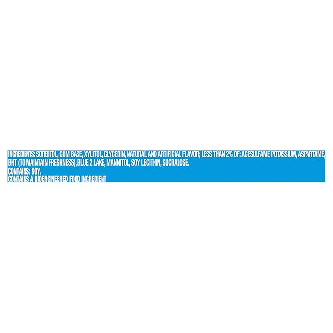 Trident Mint Bliss Sugar-Free Chewing Gum, 12 Packs of 14 Pieces (168 Total Pieces)