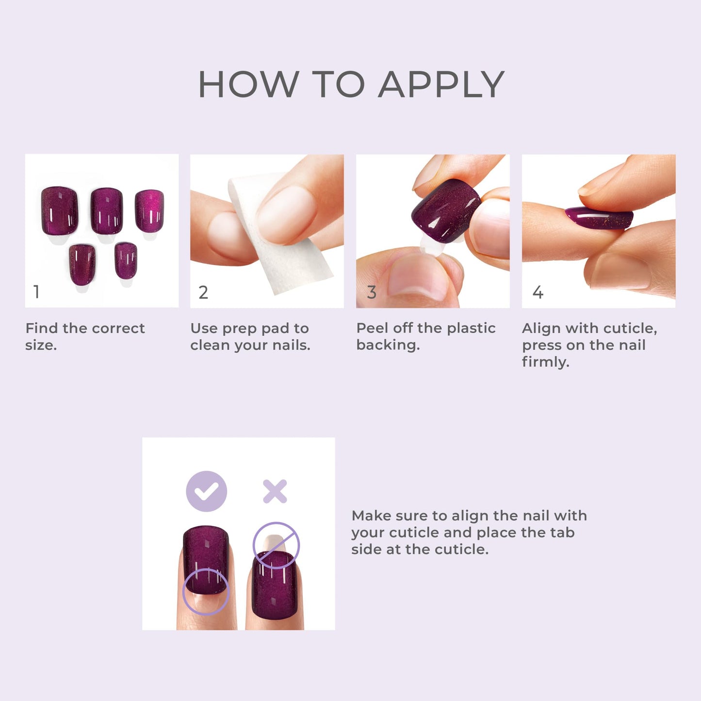 Kiss colorFX by Impress Press On Nails , ‘Floating’, Solid Red with Pearlescent Finish, Short Oval, IMPROVED adhesive, Includes 30 Fake Nails, Prep Pad, 1 Manicure Stick, 1 Mini Nail File