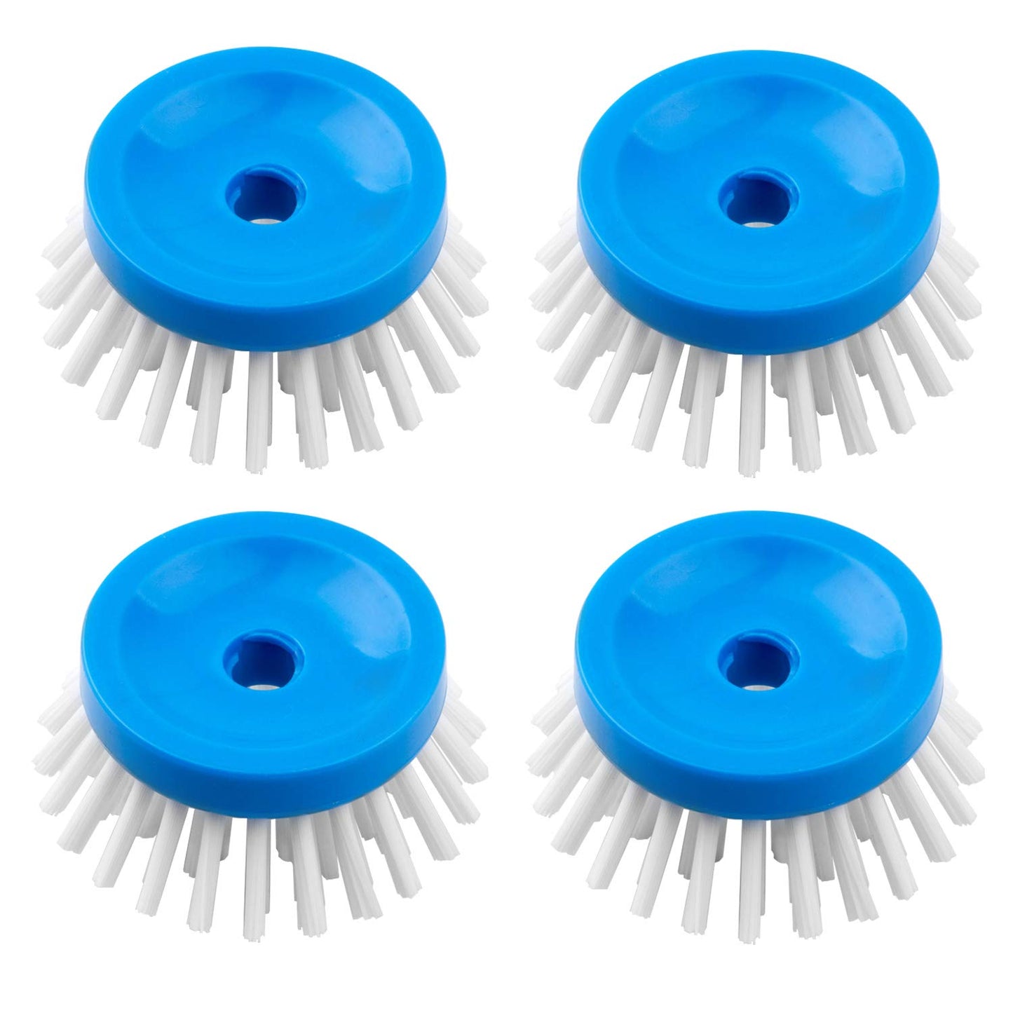 MR.SIGA Soap Dispensing Palm Brush Refill, Pack of 4