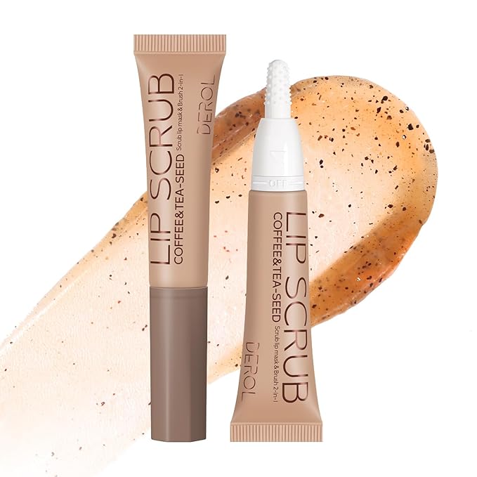 Nourishing Lip Scrub, Lip Scrub Exfoliator Gentle Exfoliation Lip Care Products for Chapped Dry and Flaky Lips Treatment