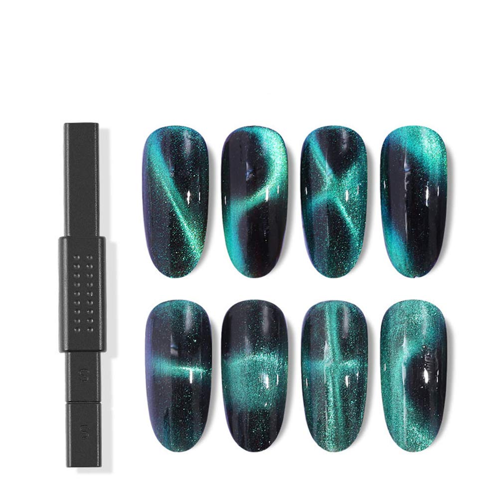 Super Strong Magnetic Stick for Cute Nail Art DIY Cat Eye Effect Magnet Plate 4Pcs