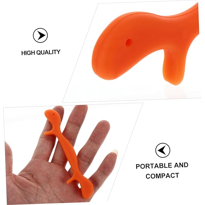 NOLITOY 3pcs Smile Practice Tool Silicone Speech Stutter for Facial Muscle Strengthening Easy Use Lip Trainer for Pronunciation and Face Portable Design