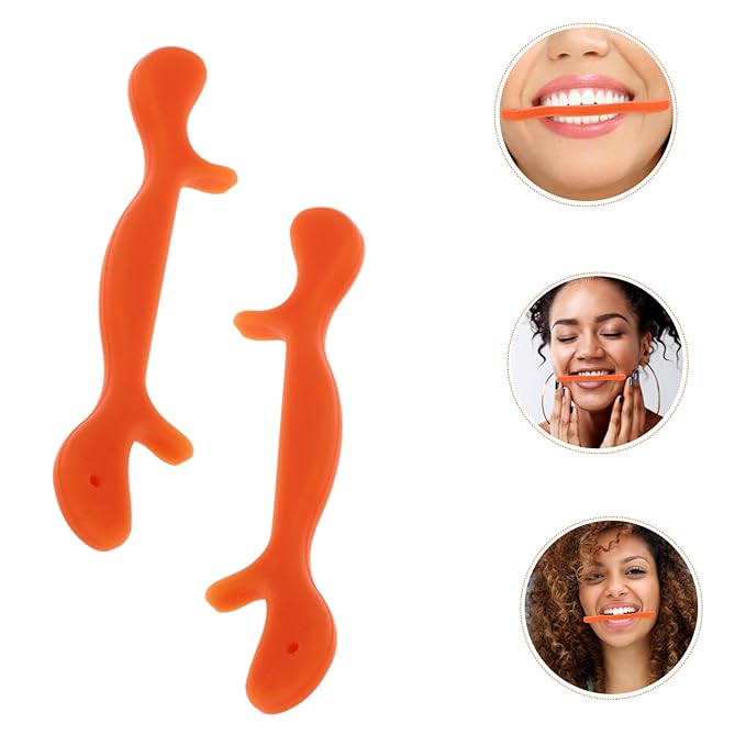 FRCOLOR 3pcs Face Exercise Device Smile Corrector Mouth Exerciser for Men Women Smile Shaper Tool for Muscle Stretching Lifting